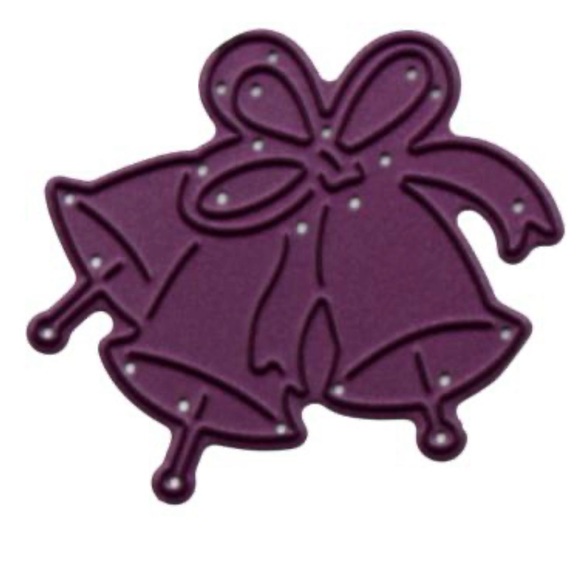 Cheery Lynn Designs BELL AND BOW die 1.875” x 1.875” - Picture 4 of 4